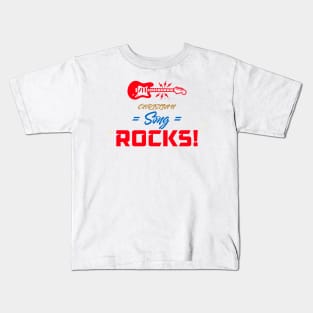 Christian Song Rocks Kids T-Shirt